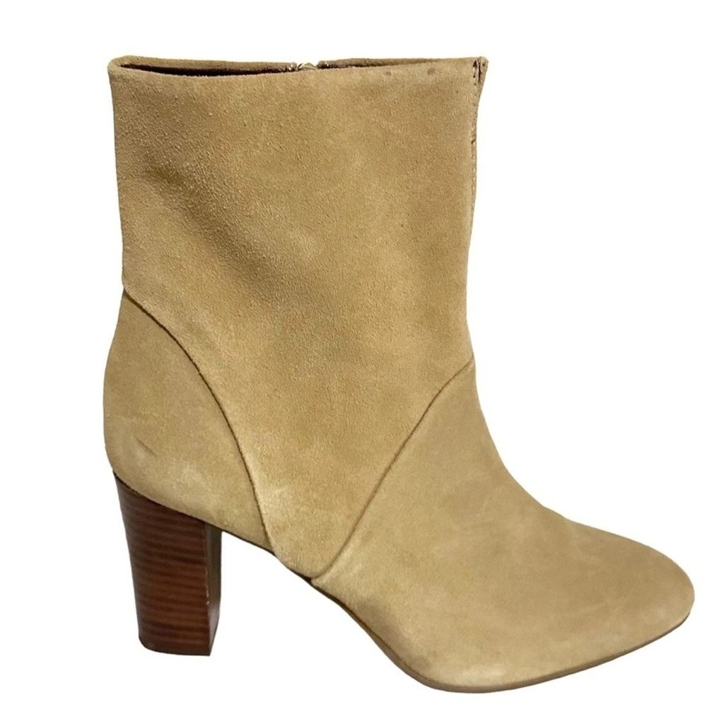 New FRANCO SARTO Tan Suede Ankle Boots